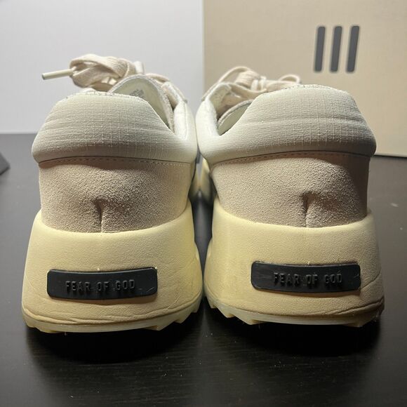 adidas Fear of God Athletics x LA Runner Cream White Men's US 9.5 IH2276 - Picture 5 of 16